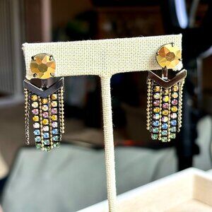 Confections Crystal Earrings (NWOT)